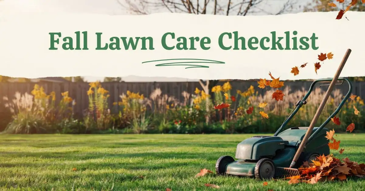 Fall Lawn care checklist for Roanoke VA